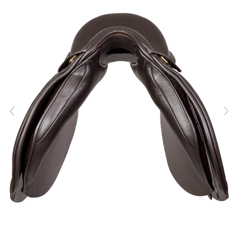 Kent and Masters Low Wither GP Saddle - Brown-2